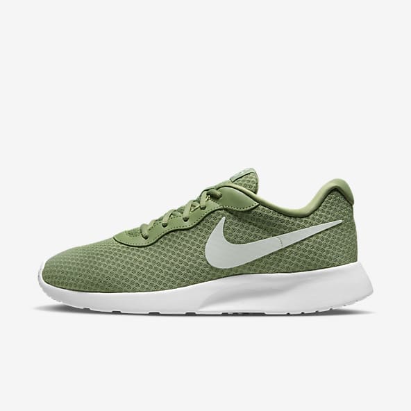 Nike green sports shoes shop